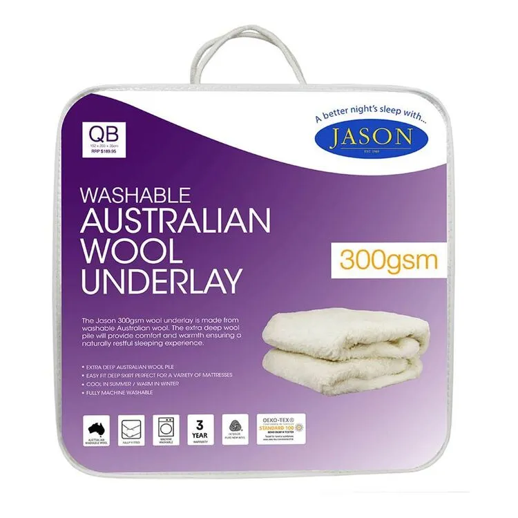 Jason 300 GSM Australian Wool Underlay 3 Jason 300 GSM Australian Wool Underlay