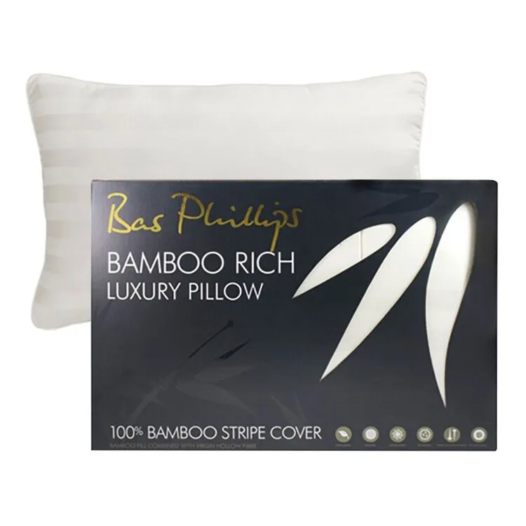 Bas Phillips Bamboo Rich Pillow Standard 4 Bas Phillips Bamboo Rich Pillow Standard - Image 2