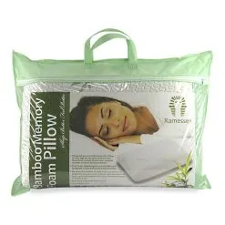 Ramesses Bamboo Memory Foam Pillow Contour Standard