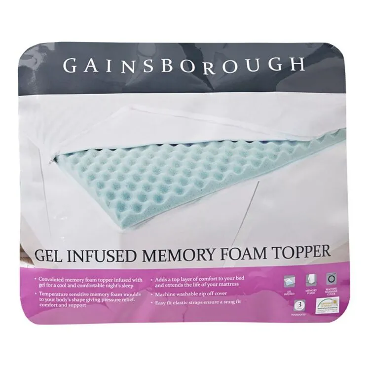 Gainsborough Memory Foam Gel Topper 3 Gainsborough Memory Foam Gel Topper