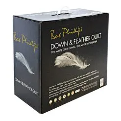 Bas Phillips 70/30 Duck Down Feather Quilt