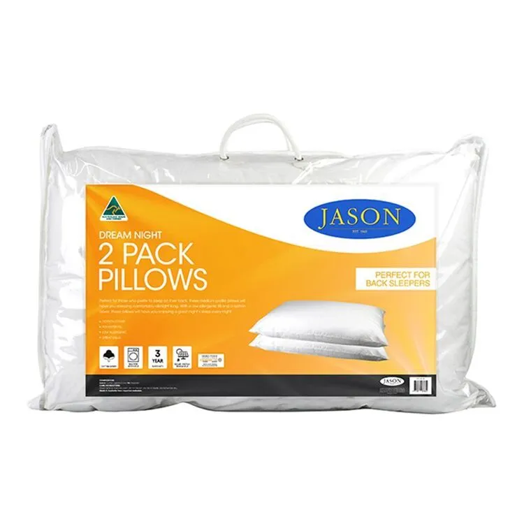 Jason Dream Night Standard Polyester Pillow 2 Pack Standard 3 Jason Dream Night Standard Polyester Pillow 2 Pack Standard