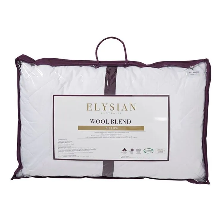 Elysian Wool Blend Pillow Standard 4 Elysian Wool Blend Pillow Standard - Image 2