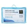 Ramesses Cooling Gel Infused Shredded Memory Foam Pillow 2 Pack Standard -Deals Bedding Store 571656 C 0000 00