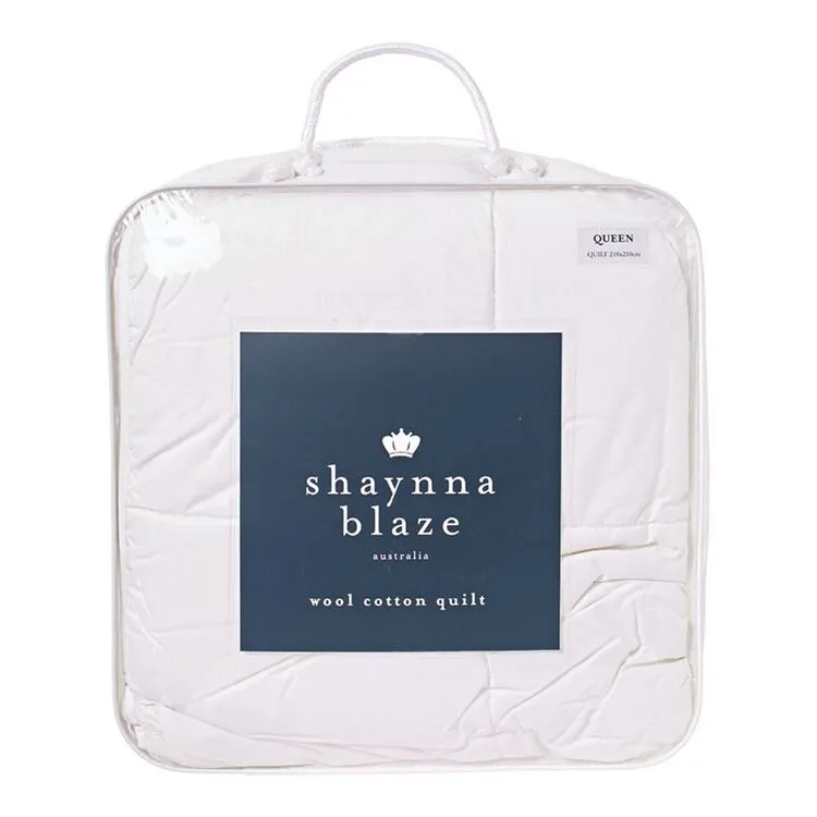 Shaynna Blaze Wool Cotton Summer Blend Quilt 4 Shaynna Blaze Wool Cotton Summer Blend Quilt - Image 2