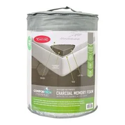 Tontine Comfortech Charcoal Infused Memory Foam Topper 5 Tontine Comfortech Charcoal Infused Memory Foam Topper -Deals Bedding Store 608661 C 0000 00