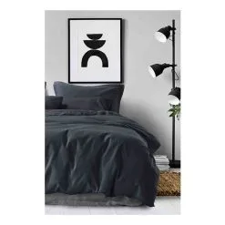 Gainsborough Capri 65x65cm Waffle European Pillowcase Charcoal 5 Gainsborough Capri 65x65cm Waffle European Pillowcase Charcoal -Deals Bedding Store 612205 C 0010 00