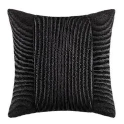 Kas Linea Cushion 50x50cm Black 50 X 50 Cm