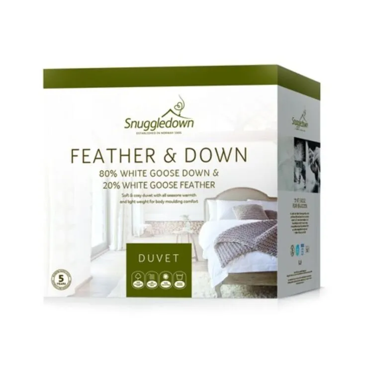 Snuggledown 80/20 Goose Down Quilt 3 Snuggledown 80/20 Goose Down Quilt