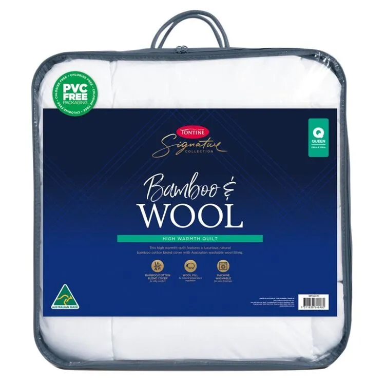 Tontine 400 GSM Bamboo & Australian Wool Quilt 3 Tontine 400 GSM Bamboo & Australian Wool Quilt