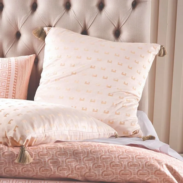 Linen House Cinzia European Pillowcase 65x65cm Brandy European 3 Linen House Cinzia European Pillowcase 65x65cm Brandy European