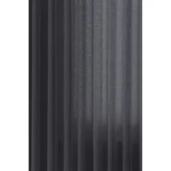 Dri Glo Linen Cotton Sheer Curtain 180x250 Charcoal 180 X 250 Cm