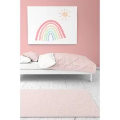 Bubba Blue Rainbow Dreams 225 Thread Count Cotton Quilt Cover Set Pink