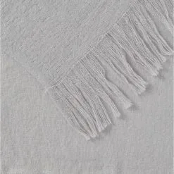 Jane Lamerton Home Jane Lamerton Airly Faux Cashmere Throw 130x170cm Grey