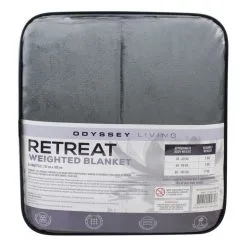 Odyssey Living Weighted Blanket 9kg Charcoal -Deals Bedding Store 623247 C 0010 00 3