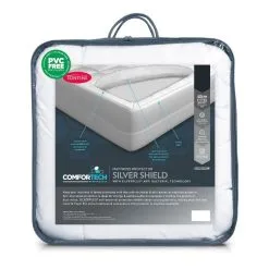 Tontine Comfortech Silver Shield Mattress Protector White
