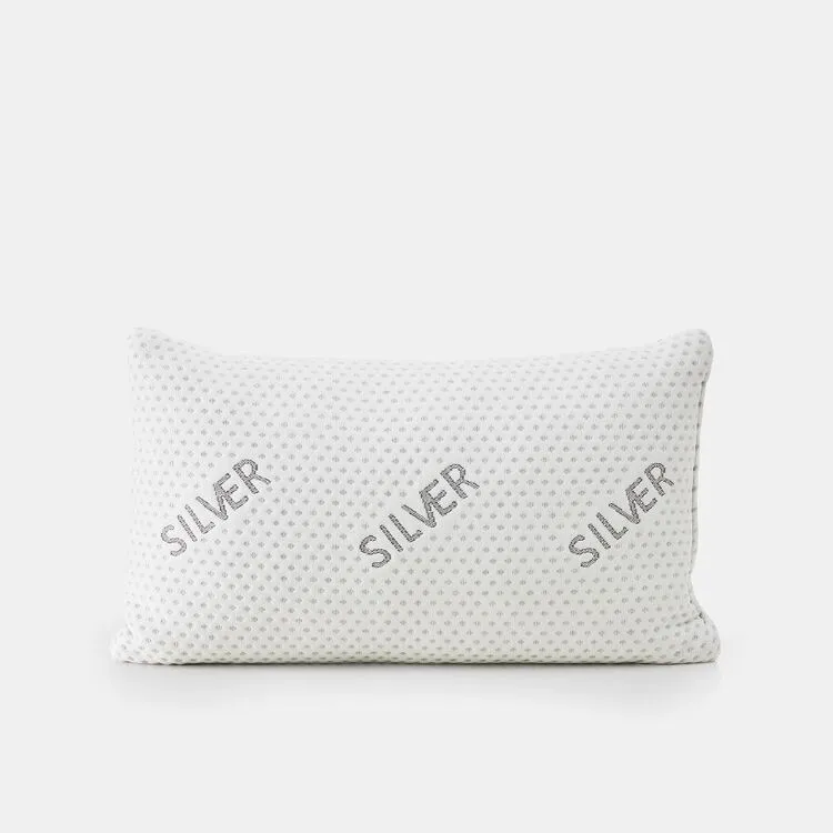 Tontine Comfortech Flexible Support Memory Foam Pillow With Silver Treated Cover White 3 Tontine Comfortech Flexible Support Memory Foam Pillow With Silver Treated Cover White