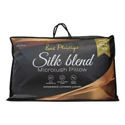 Bas Phillips Silk Blend 2 Pack Pillow White -Deals Bedding Store 629426 C 0100 00