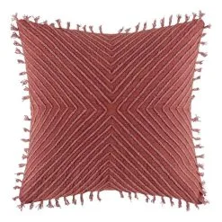 Kas Oscelace Cushion 50x50cm Rust