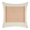 Linen House Cadiza 50 X 50 Cm Cushion Peach 50 X 50 Cm -Deals Bedding Store 632754 C 0830 27
