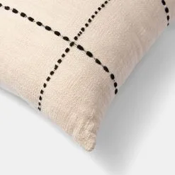 Shaynna Blaze Chester Cushion 50x50cm Natural 50 X 50 Cm