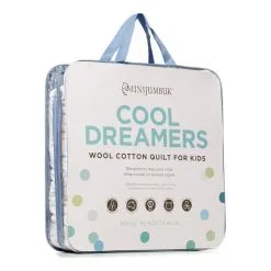 Mini Jumbuk MiniJumbuk Cool Dreamers Kids Wool Cotton Quilt White -Deals Bedding Store 633963 C 0100 00 2