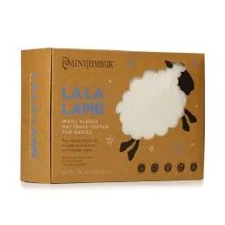 Mini Jumbuk MiniJumbuk La La Cot Wool Fleece Mattress Topper White 10 Mini Jumbuk MiniJumbuk La La Cot Wool Fleece Mattress Topper White -Deals Bedding Store 633970 C 0100 00 2