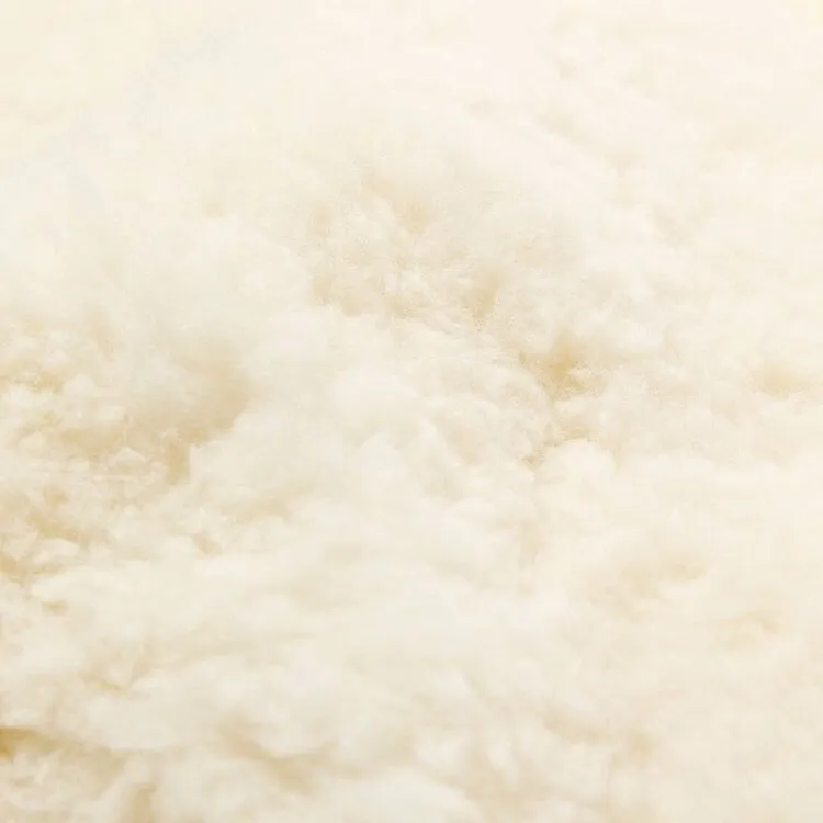 Mini Jumbuk MiniJumbuk La La Cot Wool Fleece Mattress Topper White 5 Mini Jumbuk MiniJumbuk La La Cot Wool Fleece Mattress Topper White - Image 3