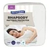 Protect A Bed Protect-A-Bed Rhapsody Quilted Fitted Mattress Protector White -Deals Bedding Store 636006 C 0100 00