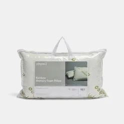 Phase 2 Shredded Bamboo Memory Foam Pillow Standard