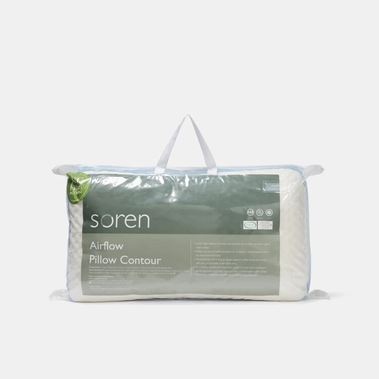 Soren Airflow Pillow Contour Standard 4 Soren Airflow Pillow Contour Standard - Image 2