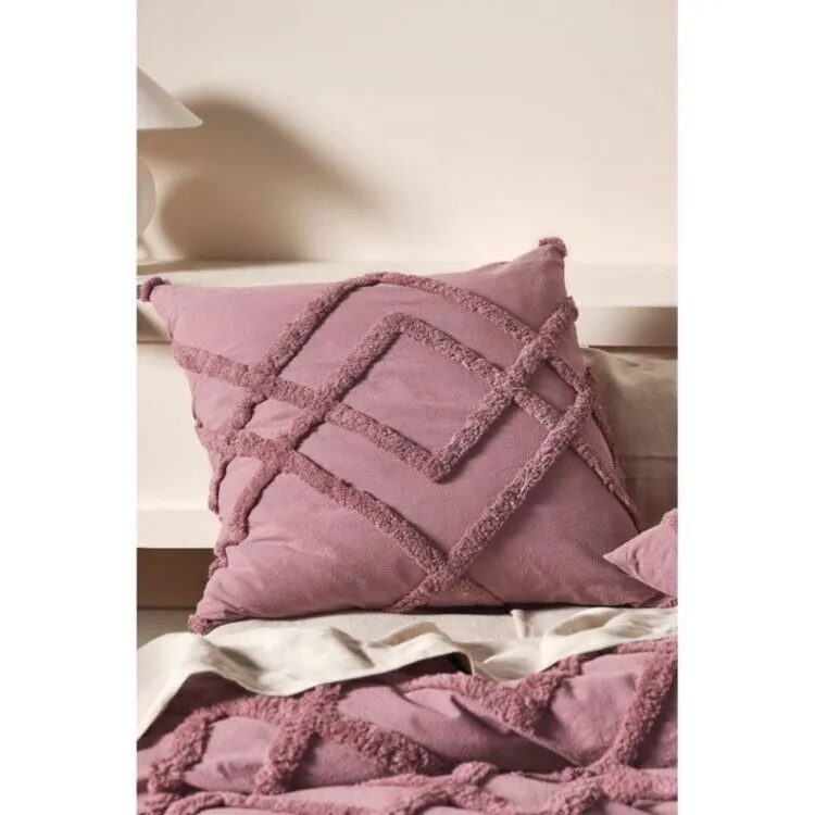Linen House Wiluna Chenille European Pillowcase 65x65 European 3 Linen House Wiluna Chenille European Pillowcase 65x65 European