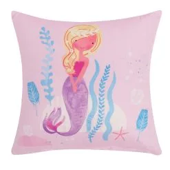 Happy Kids Under The Sea Filled Cushion 40x40cm Multicoloured 40 X 40 Cm