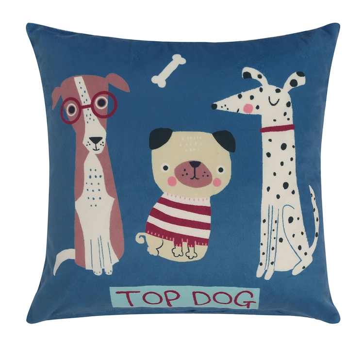 Happy Kids Puppy Club Filled Cushion 40x40cm Multicoloured 40 X 40 Cm 3 Happy Kids Puppy Club Filled Cushion 40x40cm Multicoloured 40 X 40 Cm