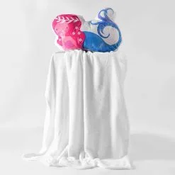 Happy Kids Mermaid Novelty Throw With Cushion 40x34cm Multicoloured -Deals Bedding Store BP626527001 multi msc