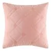 Kas Sonny Cushion 50x50cm Blush 1 Kas Sonny Cushion 50x50cm Blush -Deals Bedding Store BP630391001 blush mpk