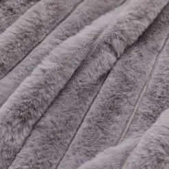 Jayson Brunsdon Homewares Jayson Brunsdon Vermont Throw 130 X 170 Cm Silver 130 X 170 Cm