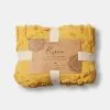 Odyssey Living Kirra Cotton Blanket Mustard 2 Odyssey Living Kirra Cotton Blanket Mustard -Deals Bedding Store BP639497004 mustard