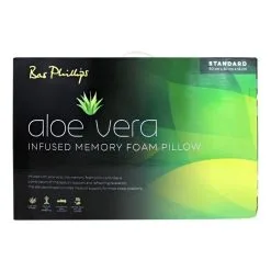 Bas Phillips Aloefresh Memory Foam Pillow Standard White