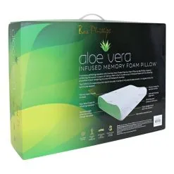 Bas Phillips Aloefresh Memory Foam Pillow Contour White