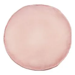 Mozi Round Moggs Bed Cushion 40 Cm Shell Pink 40 X 40 Cm
