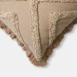 Chyka Home Takara Cushion 50 X 50 Cm Khaki 50 X 50 Cm