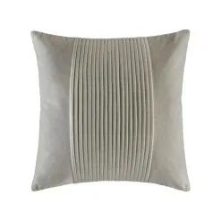 Elysian Morrison Silver Cushion 50 X 50 Cm Grey 50 X 50 Cm