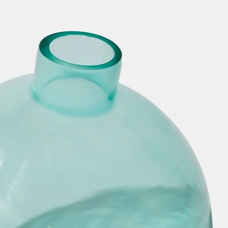 Soren Sparkle Teal Ball Vase 3 Soren Sparkle Teal Ball Vase
