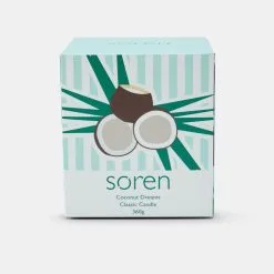 Soren Coconut Dreams Candle 360 G -Deals Bedding Store BP642252 nc