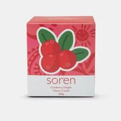 Soren Cranberry Delight Candle 360 G 7 Soren Cranberry Delight Candle 360 G -Deals Bedding Store BP642256 nc