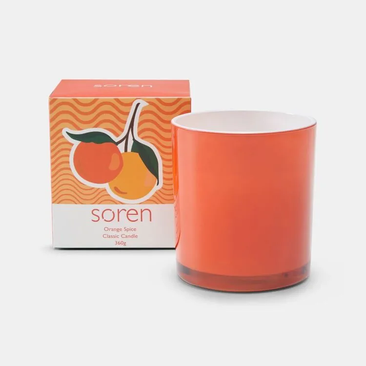 Soren Orange Spice Candle 360 G 3 Soren Orange Spice Candle 360 G