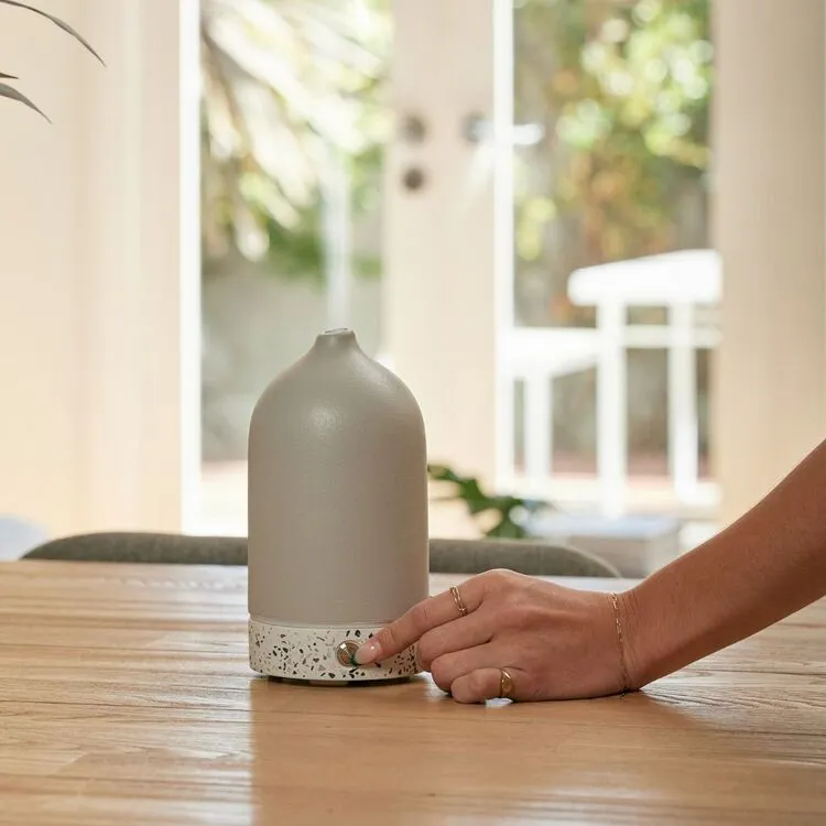 Ellia Pure Aroma Diffuser Ceramic & Terrazzo Grey 4 Ellia Pure Aroma Diffuser Ceramic & Terrazzo Grey - Image 2