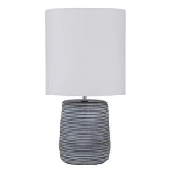 Amalfi Wren Table Lamp 25 X 25 X 50 Cm Blue