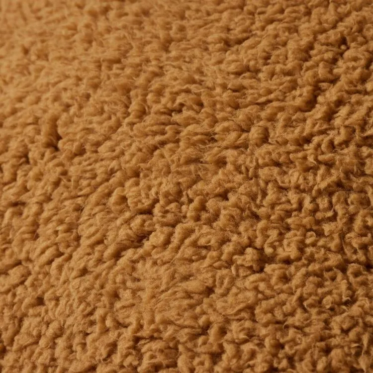 Soren Teddy Fleece Backrest Caramel 3 Soren Teddy Fleece Backrest Caramel
